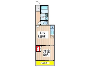 Ｌｉｋｅ亥鼻の物件間取画像